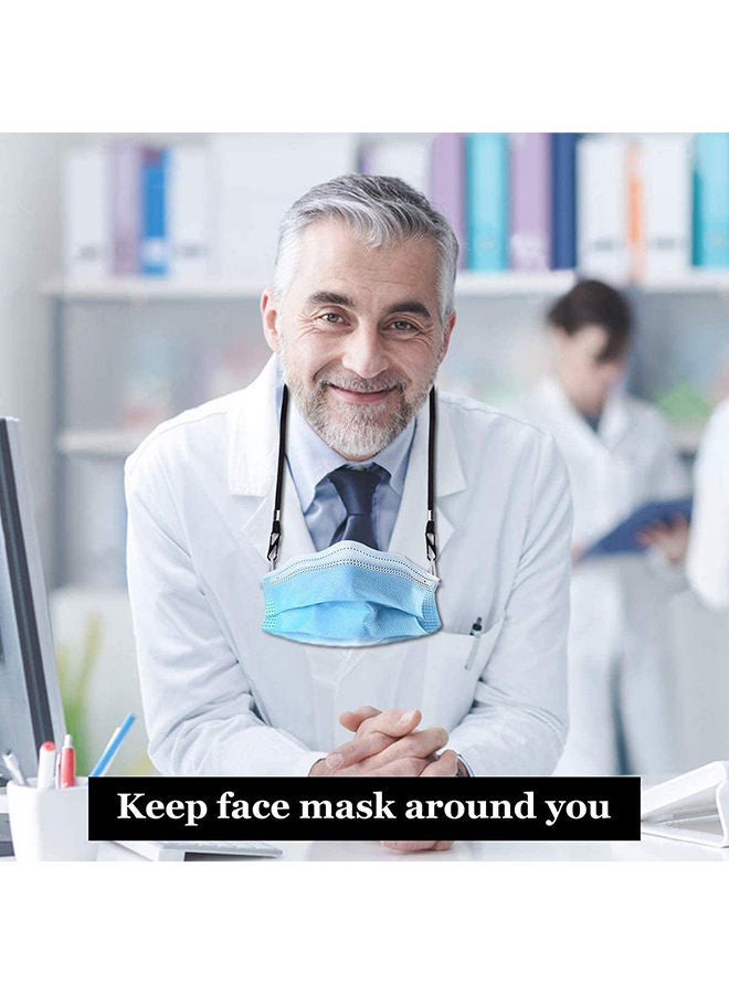 NIBEMINENT 5-Piece Face Mask Holder Lanyard Set - Image 5