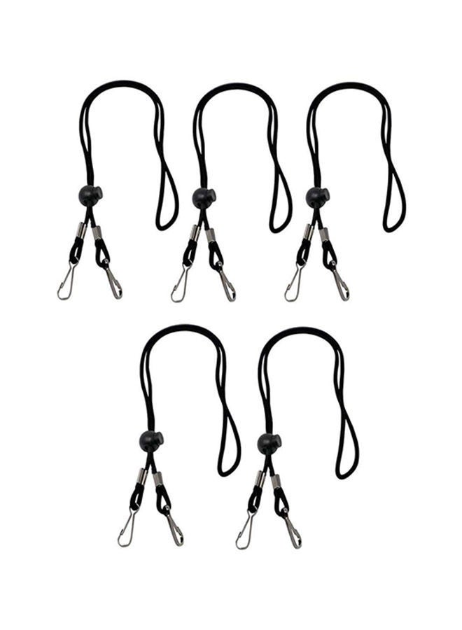 NIBEMINENT 5-Piece Face Mask Holder Lanyard Set - Image 1