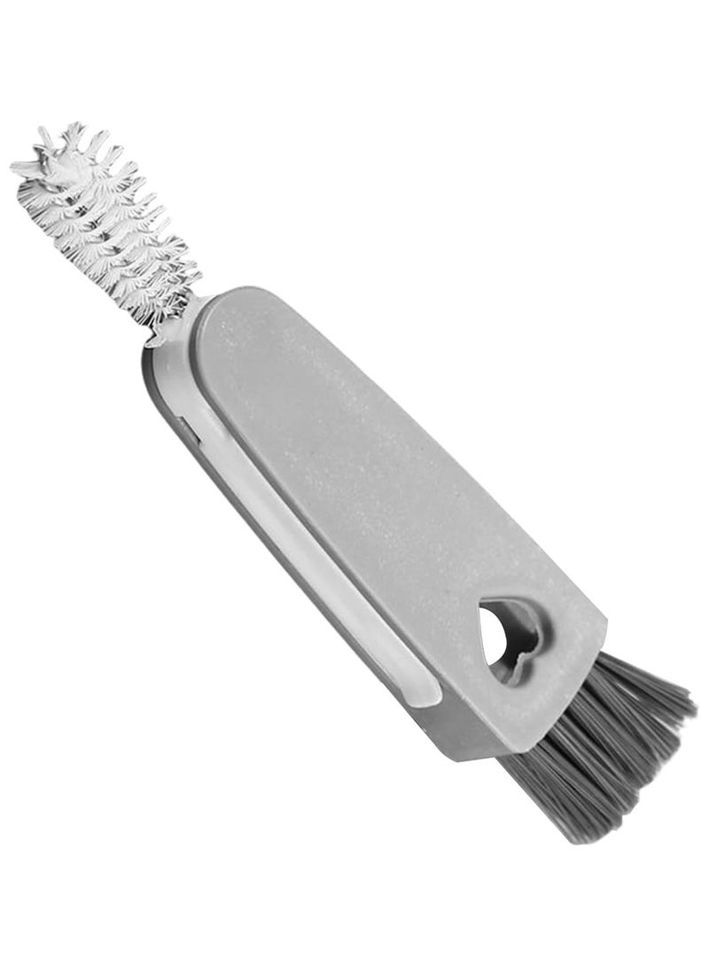 3-in-1 Cup lid Brush, Rice Cup lid Rubber Ring concave Cleaning Brush, Baby Bottle Nipple Cleaning, Insulated Cup lid Cleaning Brush, Suitable for Cleaning Gaps Between Bottle Seams  - Image 1