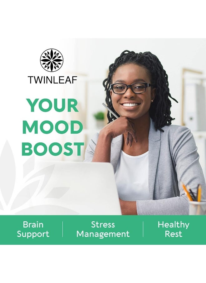 TWINLEAF - 5 Htp Supplement 400 Mg For Mood Support - Image 1