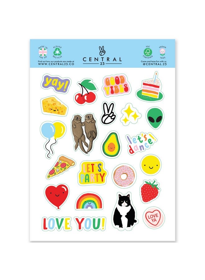 Central 23 Fun Tenth Birthday Card For Boys - 'You'Ve Levelled Up!' - Happy 10Th Birthday - 10 Year Old - Blue Greeting Card For Gamers - For Kids - Gift For Son, Grandson - With Stickers  - Image 4