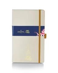 Sheaffer Sheaffer EIP Medium Notebook 90 GSM Ink Friendly with Embossed Eiffel Tower - Beige