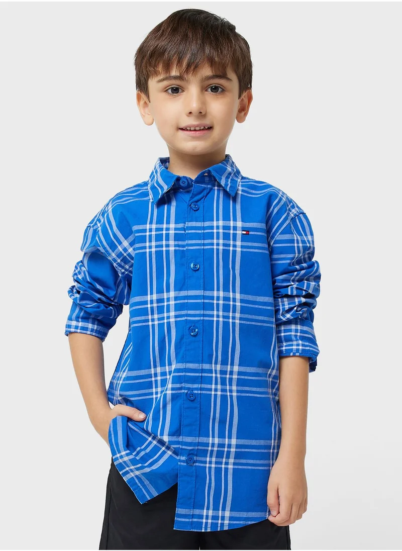TOMMY HILFIGER Youth Checked Shirt