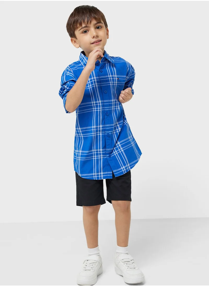 TOMMY HILFIGER Youth Checked Shirt