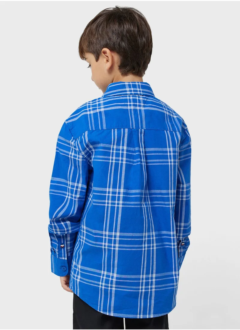 TOMMY HILFIGER Youth Checked Shirt
