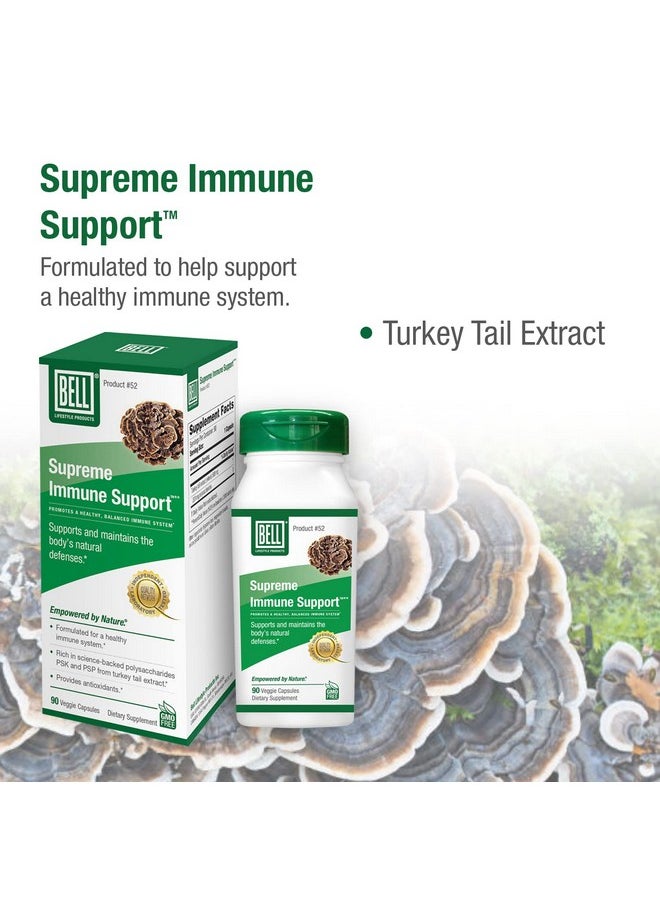 Bell Supreme Immune Support™ Mushroom Supplement Unique Blend With Turkey Tails Mushroom A Natural Supplement For Immune Support Unique Blend  - Image 4