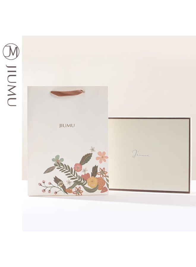 Jiumu Pure Wool Scarf For Women, Autumn And Winter Shawl, Ladies' Warm Neck Wrap, Birthday And Christmas Gift For Women, Gift Box Packaging - Image 3