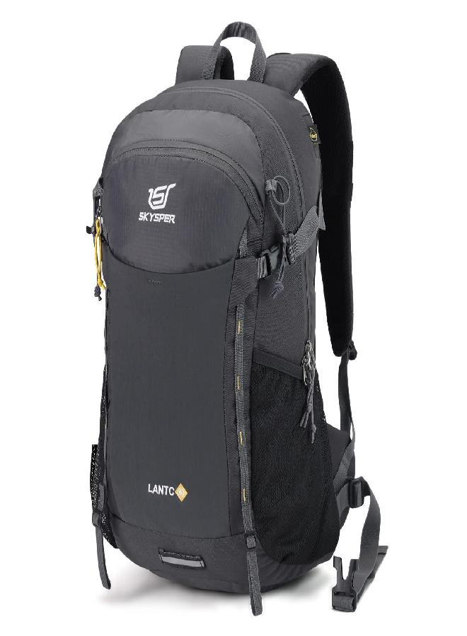 SKYSPER SKYSPER Hiking Daypack 30L Water-Resistant Camping Backpacks, Day Packs for Travel Outdoor Camp Men Women Dark Grey  - Image 1
