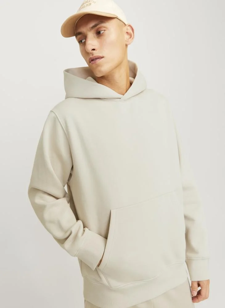 JACK & JONES Jjeurban Drawstring Detailed Hoodie