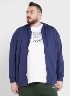 Seventy Five Plus Size Graphic Hoodie  - Image 2