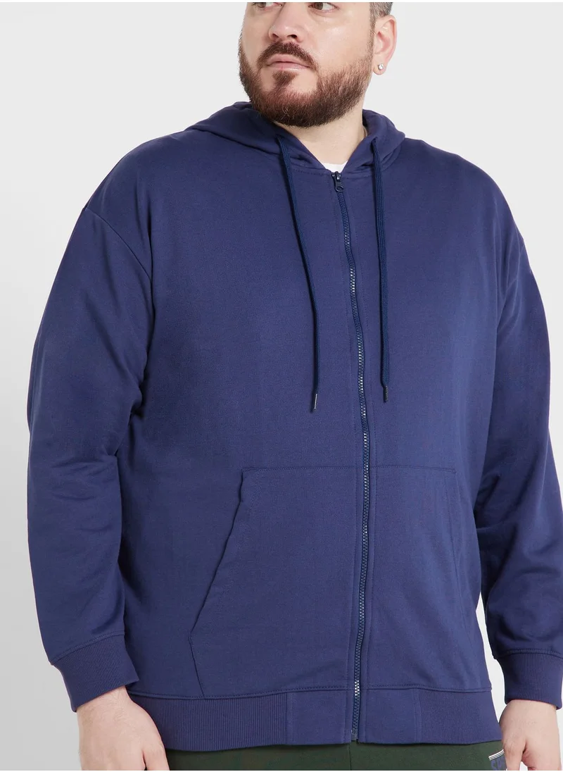 Seventy Five Plus Size Graphic Hoodie