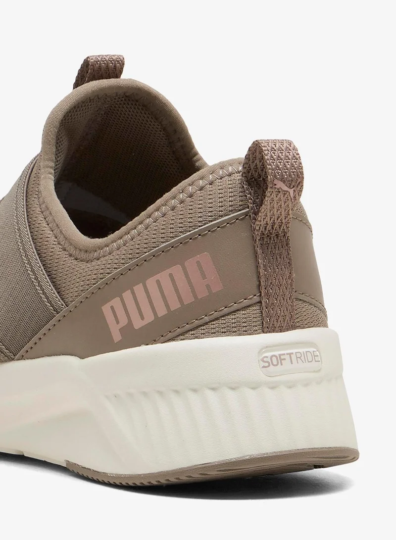 Puma Mouse Gray-Warm White-Rose Gold Softride Harli Slip On for Women | Best Price UAE