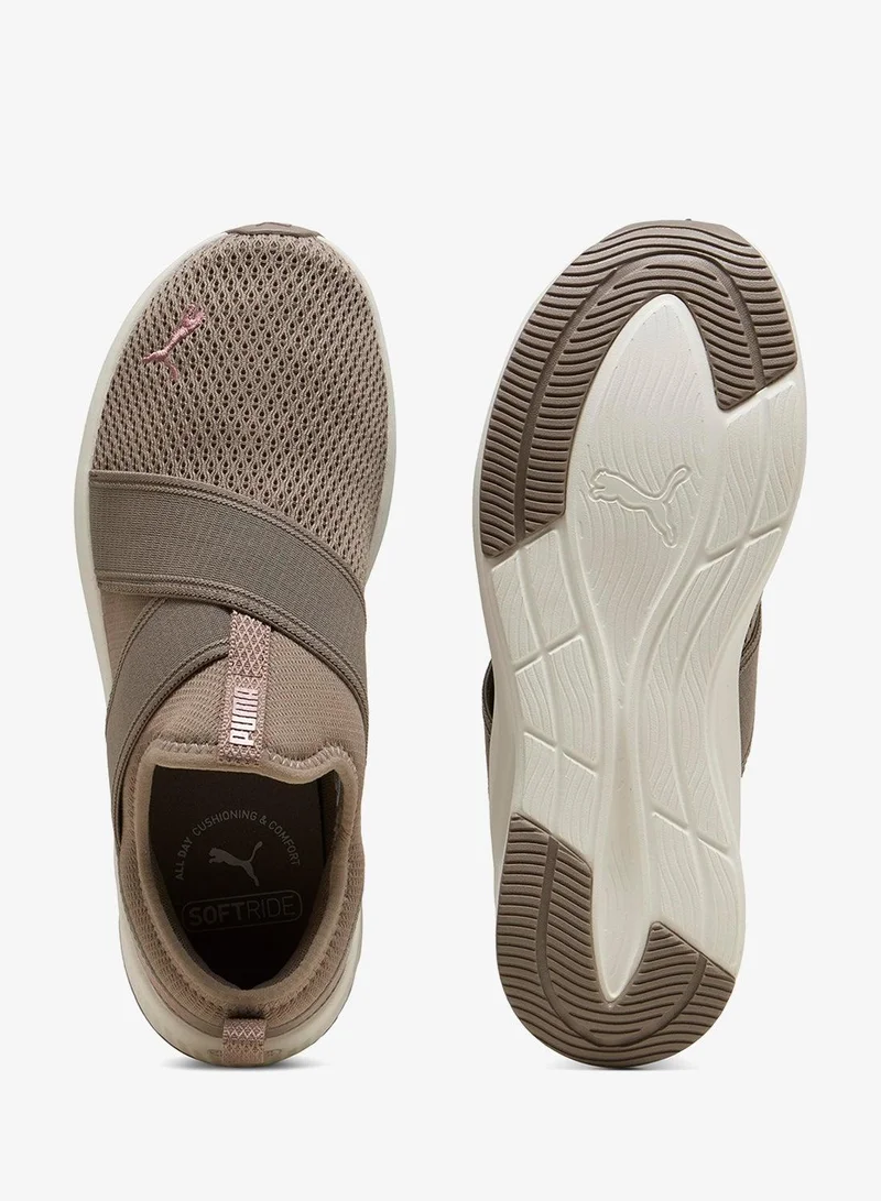 Puma Mouse Gray-Warm White-Rose Gold Softride Harli Slip On for Women | Best Price UAE