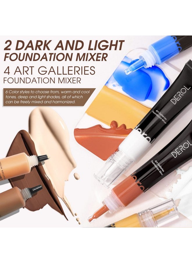 Blue Foundation Mixing Pigment For Adjusting Shade And Color Corrector, Blends Easily With Foundation, Blue Color Corrector For Adjusting Foundation From Warm To Cold (02# Blue)