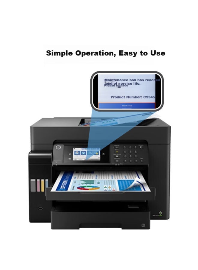 V4ink C9345 Maintenance Box, Compatible With Epson L15168 Maintenance Box, L15158 Waste Ink Tank, L8188, L8168, L8058, L6578, L6558, Epson Maintenance Box Pxm B9 - Image 3