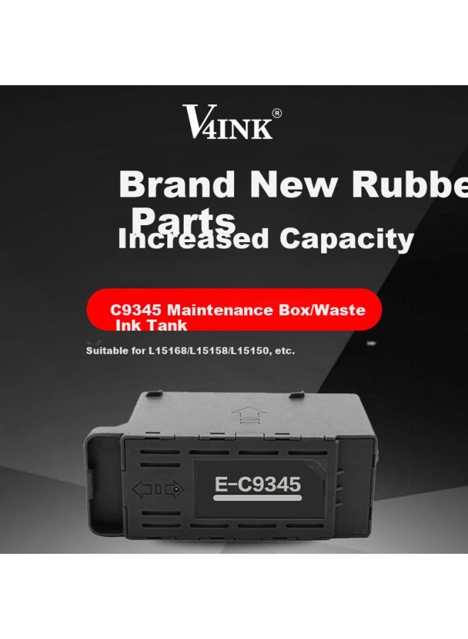 V4ink C9345 Maintenance Box, Compatible With Epson L15168 Maintenance Box, L15158 Waste Ink Tank, L8188, L8168, L8058, L6578, L6558, Epson Maintenance Box Pxm B9 - Image 2