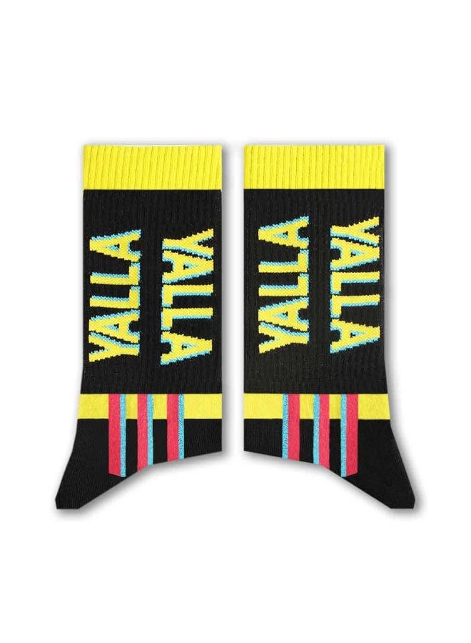SPIN MASTER Yalla Sport Socks (Long) - Size 41-46