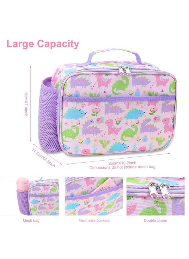 RHCPFOVR Kids Lunch Bag - Insulated Lunch Box for Boys Girls,Washable Lunch Bag and Reusable Toddler Leak-proof Lunchbox for School and Daycare - Image 5