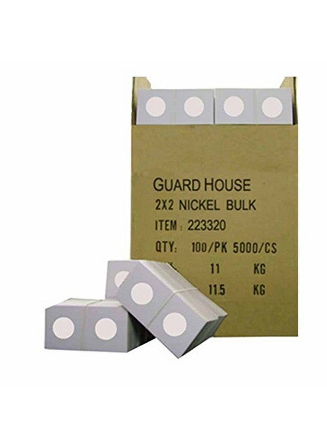 Guardhouse Coin Flips for Nickels, 100 Count, Brand Cardboard and Mylar 2"x2" Paper Coin Holders - Image 2