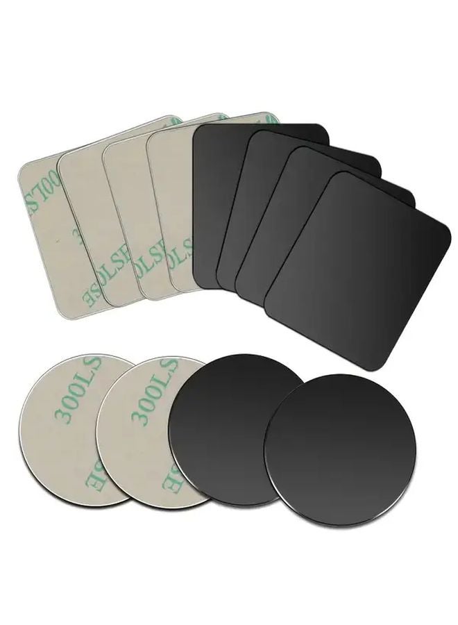 10PCS Silvery Magnetic Pads Multi Functional For Phone Stand Car Navigation - Image 2