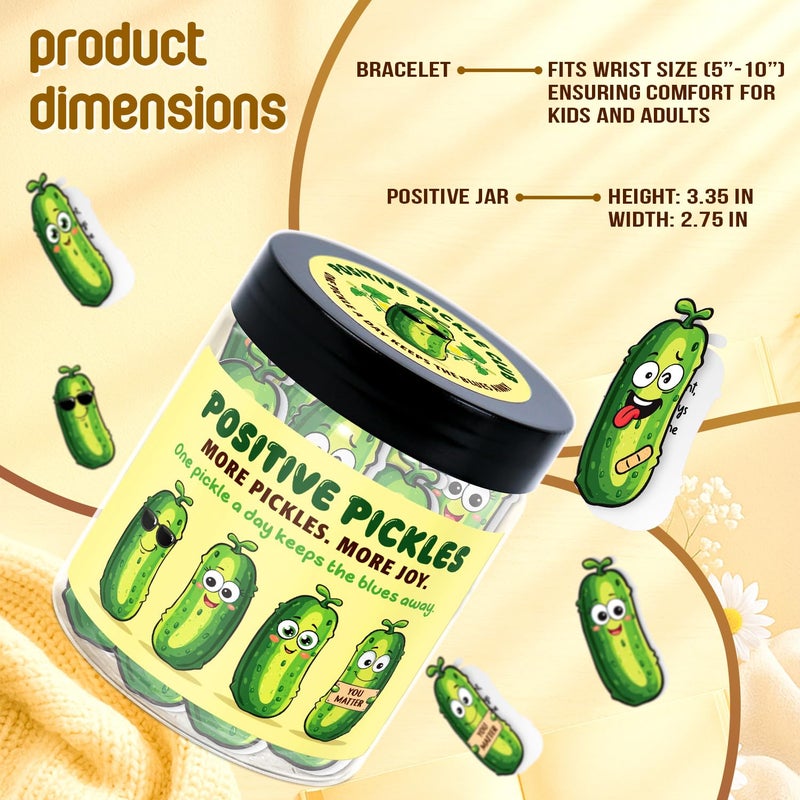 LumenJar Christmas Pickle Jar - Best Friend Gift For Women - Christmas Gifts For Women Mom  Xmas Stocking Stuffers For Teen Girls Trendy Stuff  Teenage Girl Birthday Gifts  Teacher Gift Ideas - Image 4