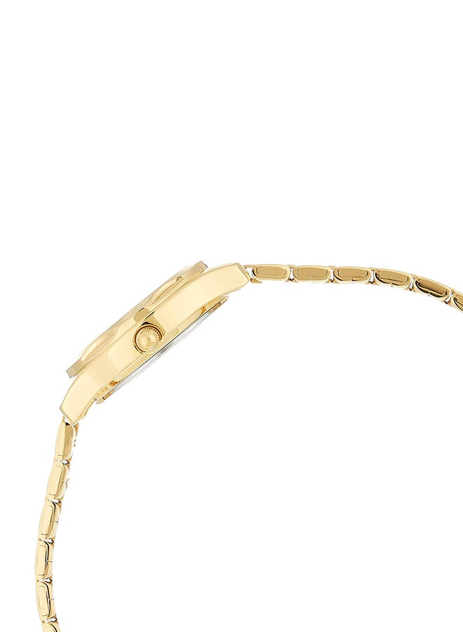 كاسيو ساعة يد بعقارب وسوار من الستانلس ستيل مقاومة للماء طراز LTP-1275G-9A - مقاس 25 مم - لون ذهبي نساء - Image 3