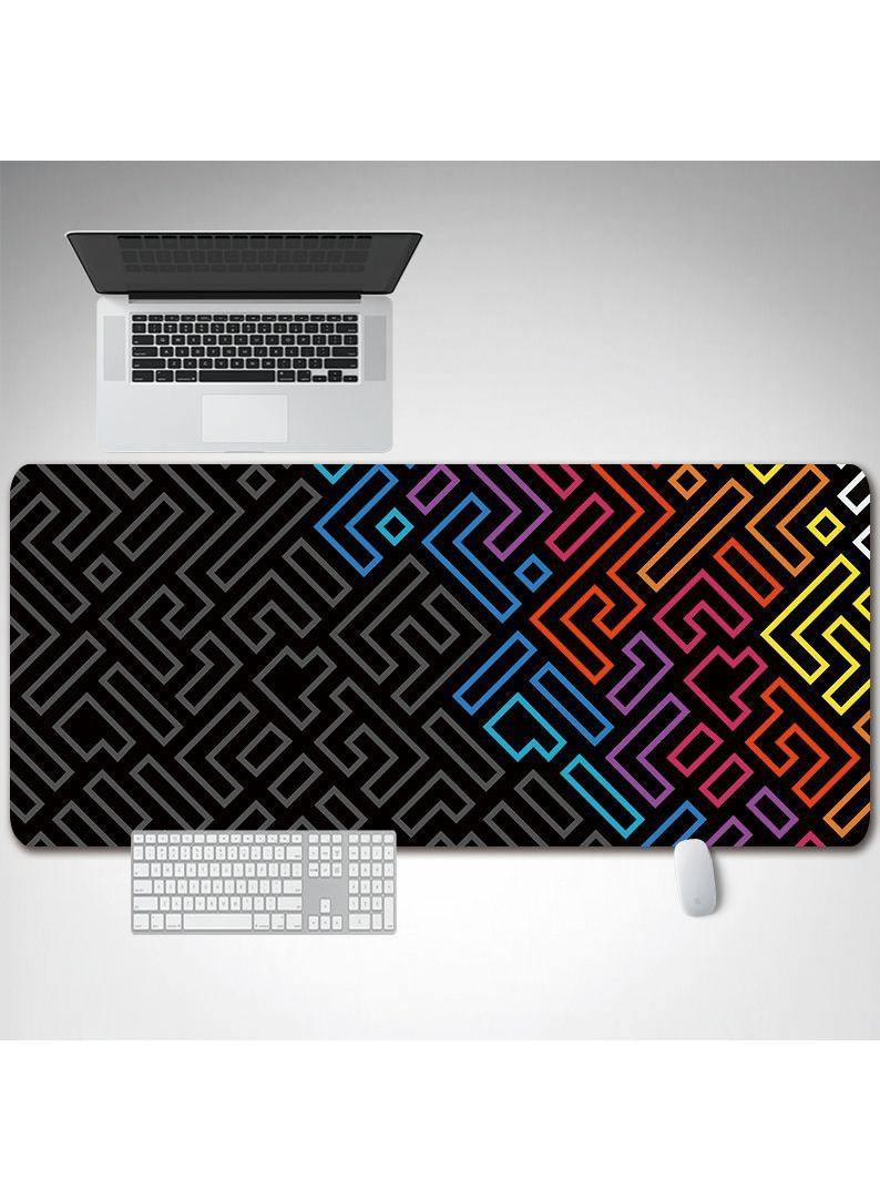 Minimalist Design Gaming Mouse Pad Extended Large Mat Desk Pad Stitched Edges Mousepad Long Mouse Pad And Non-Slip Rubber Base Mice Pad 900x400x4mm - Image 1