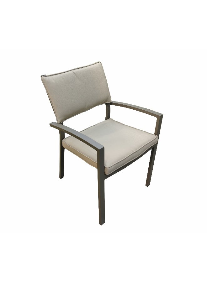 Oasis Casual ALUMINIUM DINING SET WITH BEIGE CUSHION  - Image 2