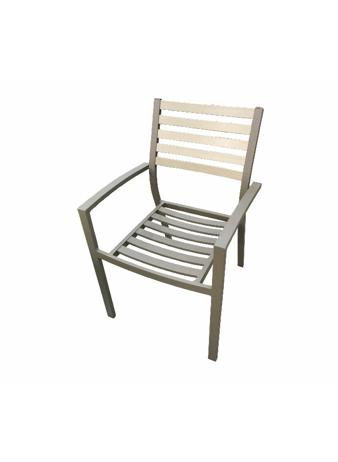 Oasis Casual ALUMINIUM DINING SET WITH BEIGE CUSHION  - Image 3