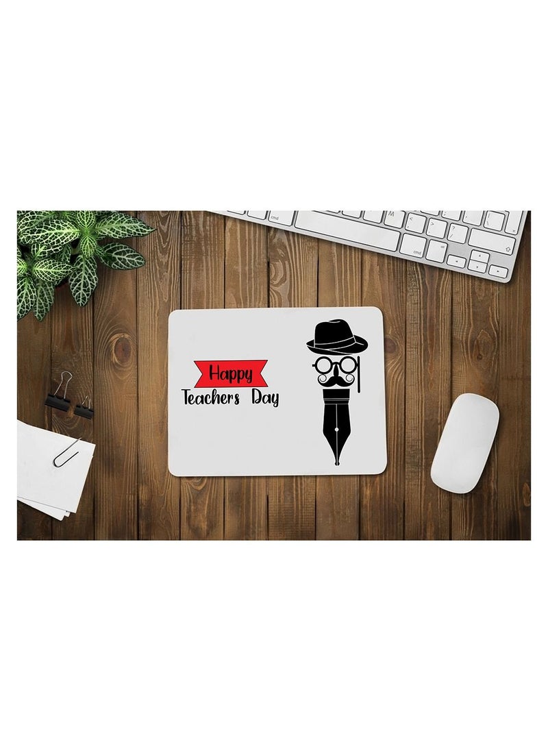 PRINTSHOP4ME Teacher's day for Printed Mousepad - Non slip base mousepad - Teacher Appreciation gifts - Inspire Rectangle Mousepad - Gift Idea for Teachers - Desk Accessories  - Image 3