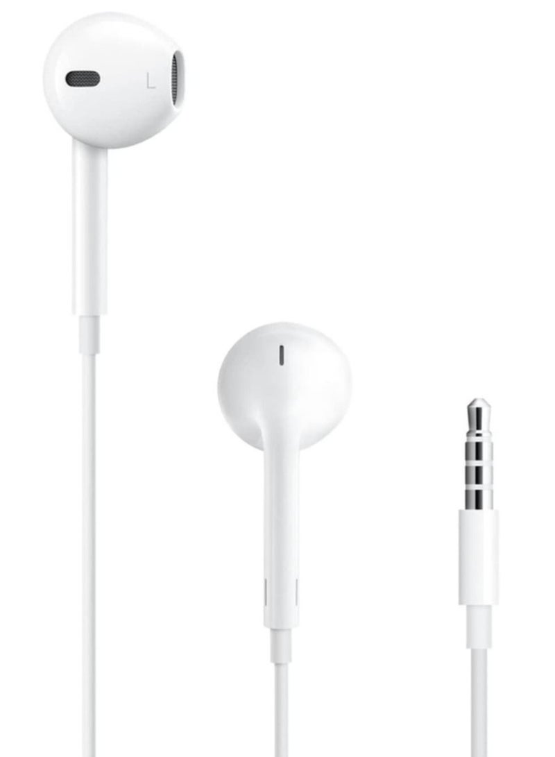 Wired Earphone with Spiral Protector, Wired In-Ear Earphones with Mic & Volume Control, Noise Isolating, Tangle – Free Cord, Built-in Microphone Compatible with All Devices, Laptops - Image 1