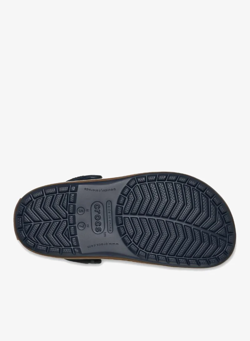 crocs Navy Casual Crocband Gum Clogs for Men | Best Price UAE