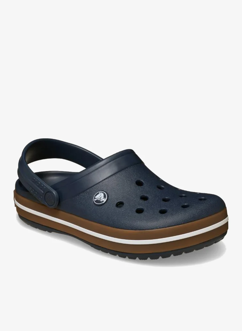 crocs Navy Casual Crocband Gum Clogs for Men | Best Price UAE