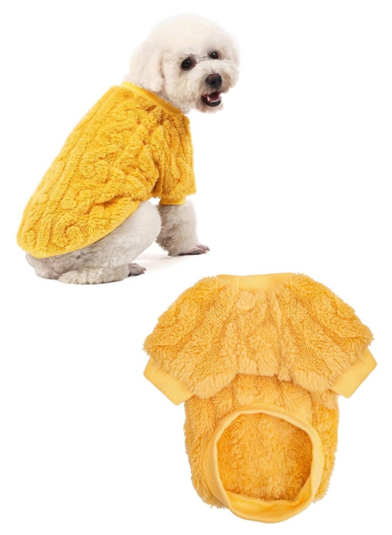A.M Cat And Dog Sweaters for Small Dogs or Cats, Girl or Boy, Warm Dog Clothes Shirt Coat for Winter - Image 4