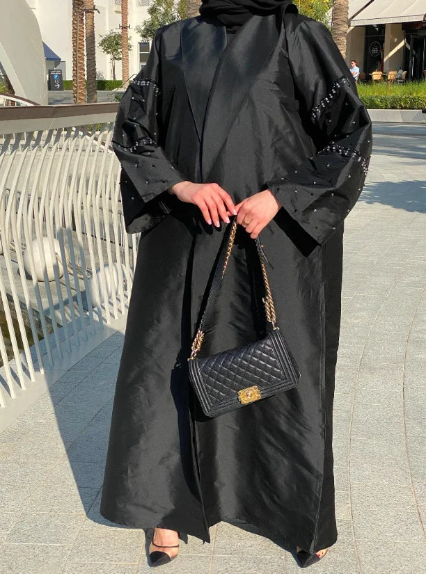 Moistreet Flared Sleeve Abaya