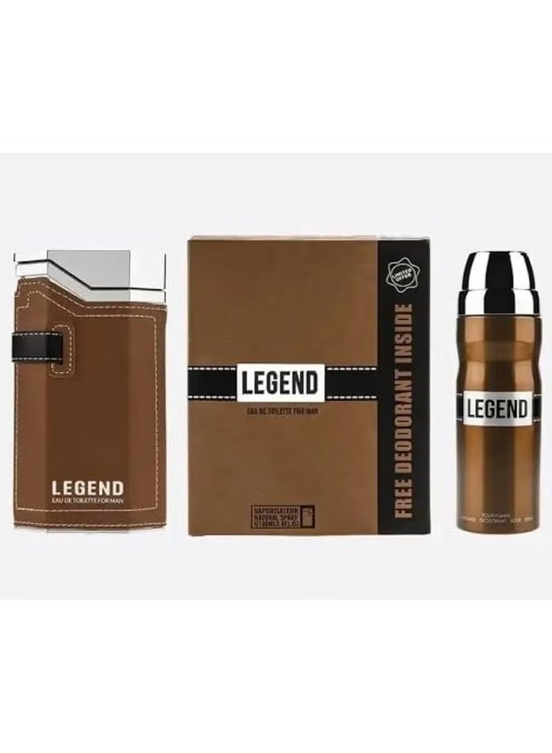 emper LEGEND EAU DE TOILETTE FOR MAN 100 ML - Image 1