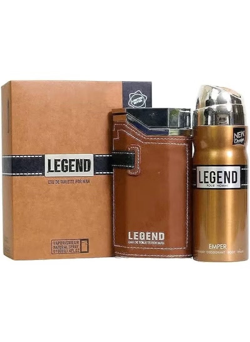 emper LEGEND EAU DE TOILETTE FOR MAN 100 ML - Image 2