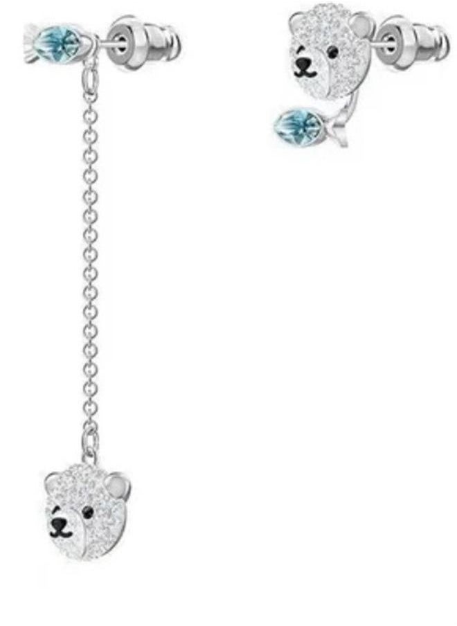 Chomel Polar Little Bear Fish Earring 