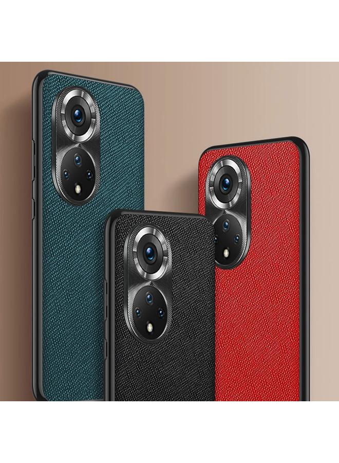 اس-توب جراب لهاتف Honor 90 مصنوع من جلد البولي يوريثان المتقاطع - Image 2