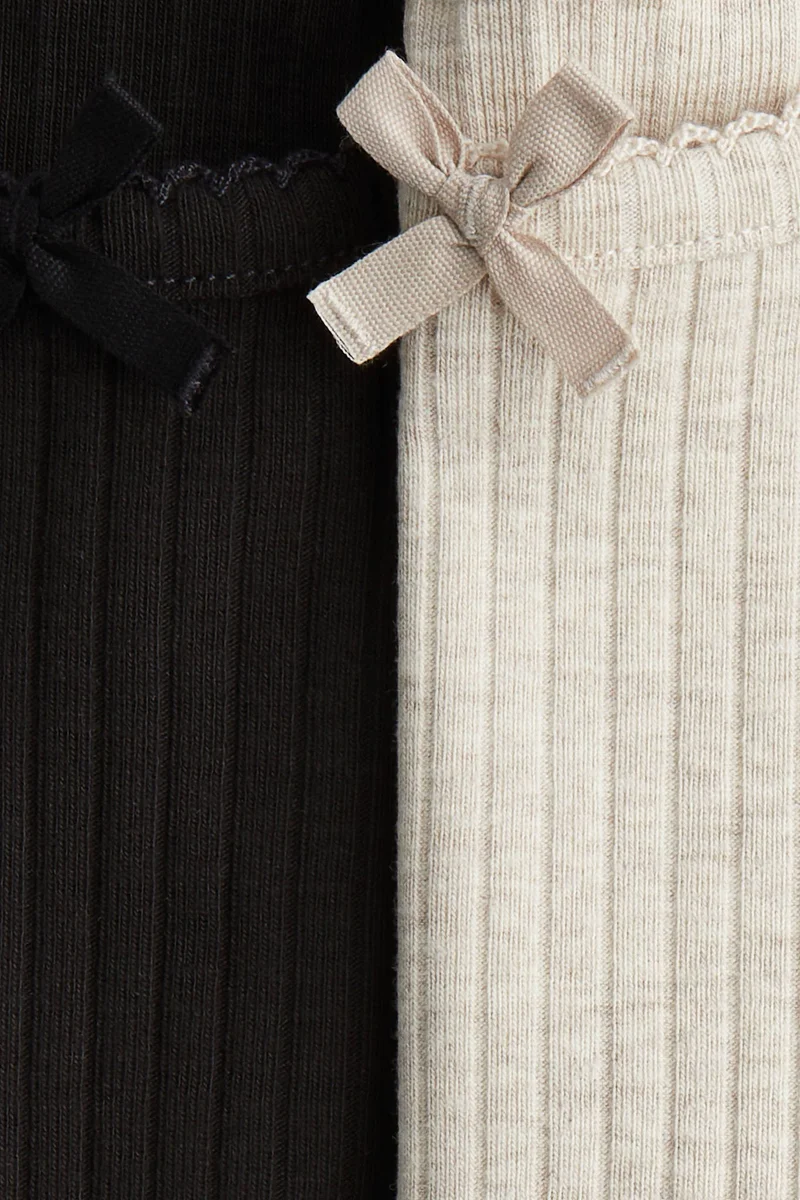 H&M 2-pack cotton tops