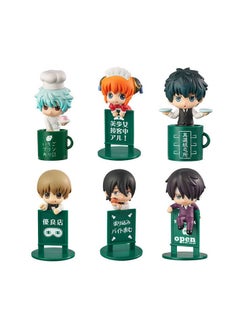 General Silver Soul, Tea Friends Series, House of Everything Coffee, Silver Hour, Kagura, Okita Q Edition 6, Clay Box Egg Gift for Fans and Friends (4-5 cm)  - Image 1