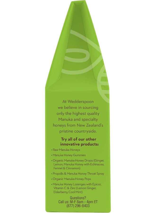 Wedderspoon Organic Manuka Honey Drops, Eucalyptus - Image 5