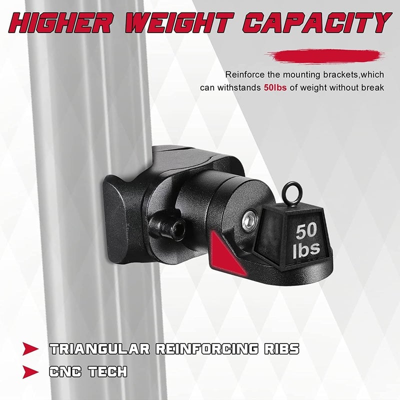 OFFROADTOWN حامل علم قابل للتعديل OFFROADTOWN 2PCS UTV - Image 2