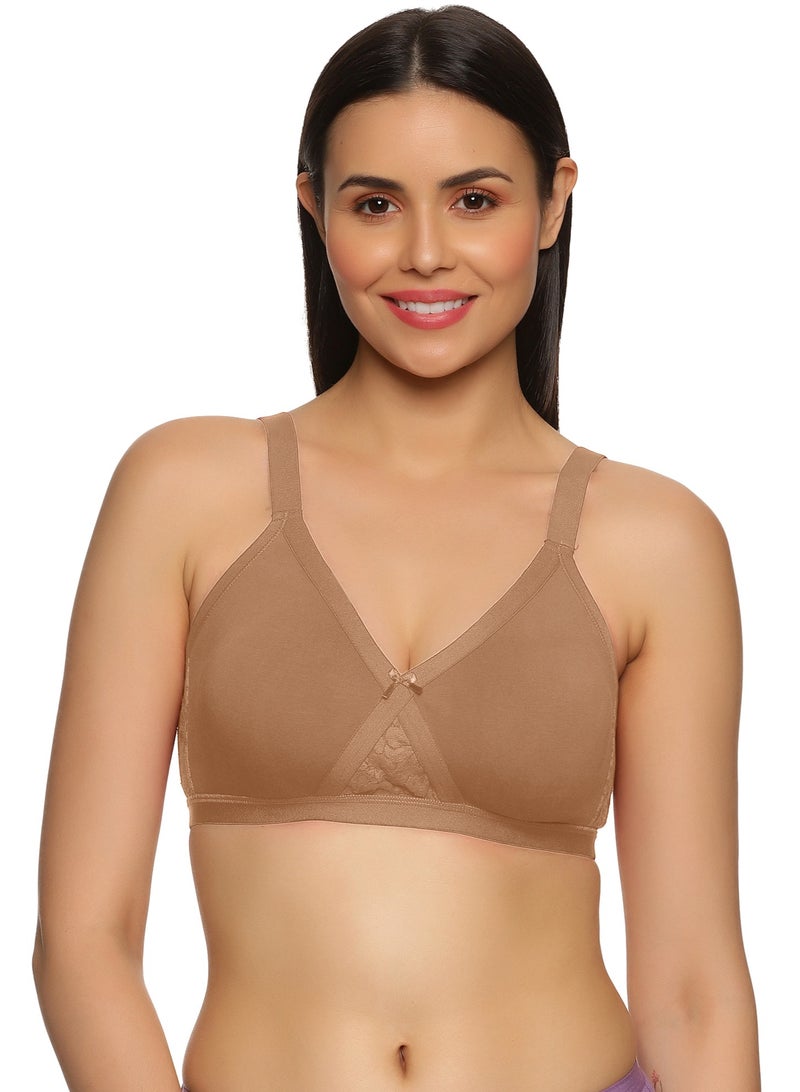 تينز لايفستايل نمط حياة المراهقين، طبقة مزدوجة غير مبطنة، تغطية كاملة، للاستخدام اليومي مع أكواب مغلفة لدعم المقاسات الكبيرة - Image 1