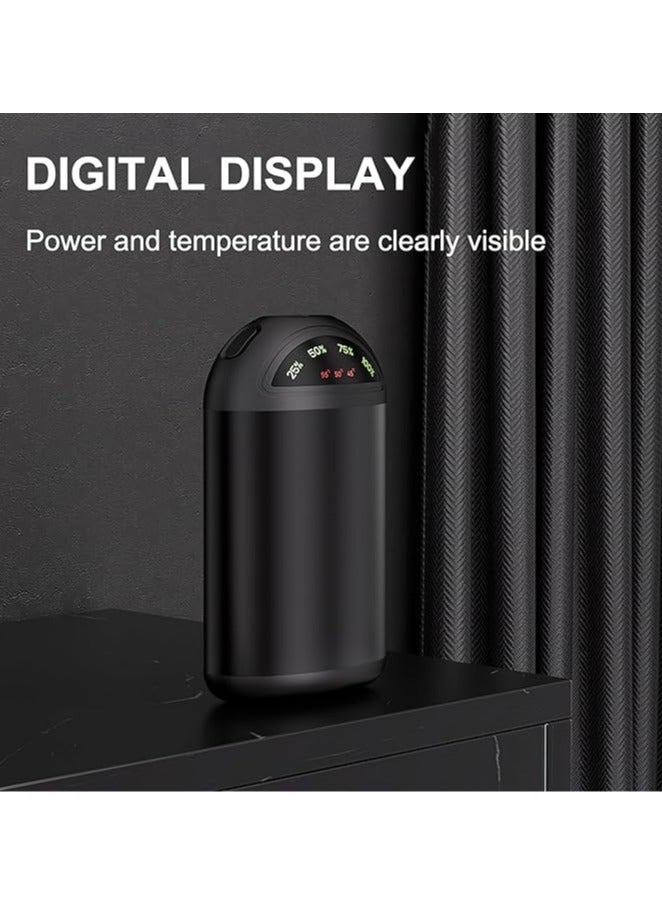 general Hand Warmer - Electric Hand Warmer with LED Display, Rechargeable 5000mAh Hand Warmer, 3 Levels of Heating, Portable Pocket Heater, Perfect for Winter, Camping, Travel - Image 5