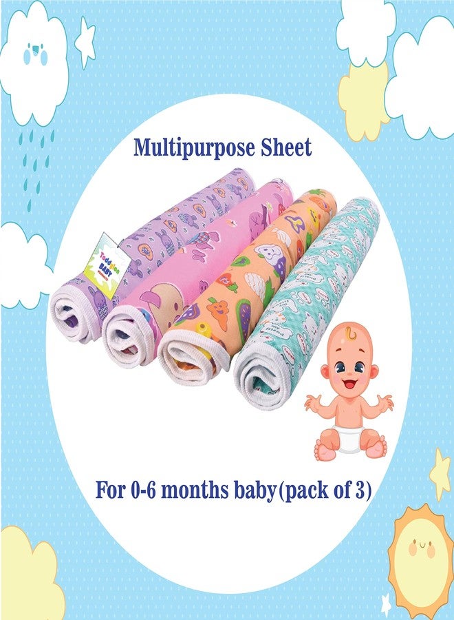 Toddylon واقي سرير توديلون لتغيير الحفاضات وملابس الأطفال (من 0 إلى 6 أشهر) - Image 3