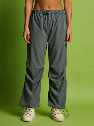 globus Women Loose Fit Parachute Trousers