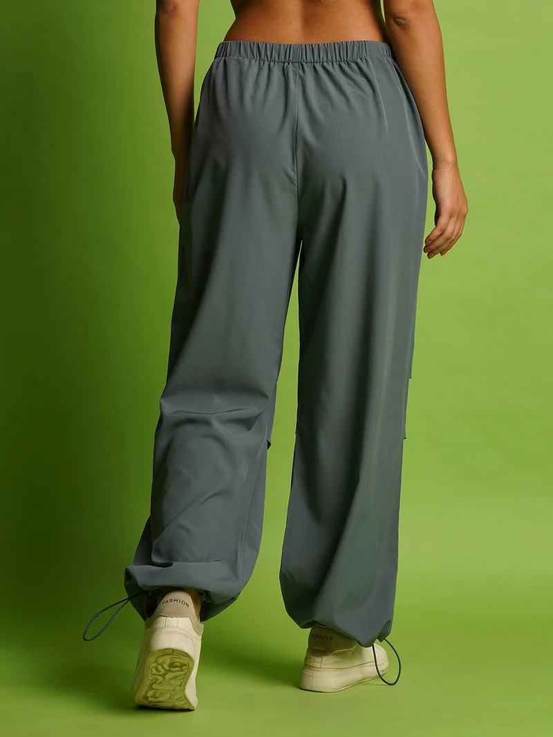 globus Women Loose Fit Parachute Trousers