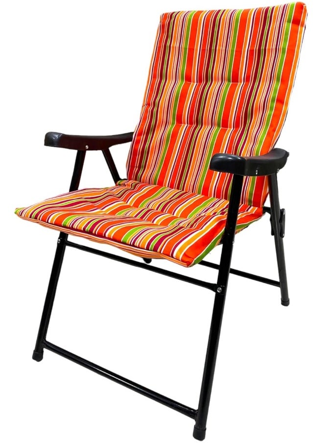 GO2CAMPS Foldable Camping Chair With Cushion Heavy Quality  - Image 1