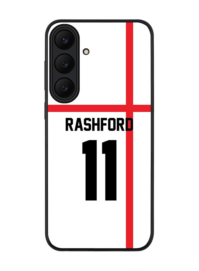 Stylizedd For Samsung Galaxy S25 FE Case,Slim fit Camera Protection, Shockproof Thin Phone cover  - Football - England,  RashFord